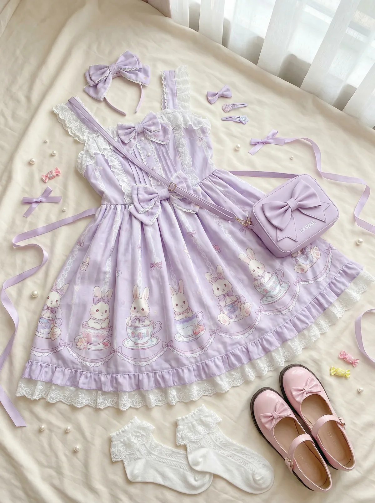 美国队长丁丁原图未打码 Lolita穿搭灵感分享